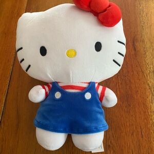 Hello Kitty Plush in Blue and Red 9 in.